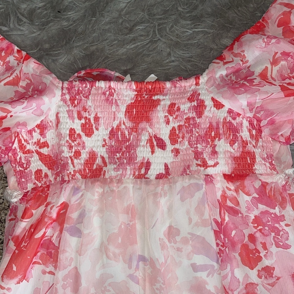 Truth NYC Pink and White Floral Dress - Picture 9 of 10